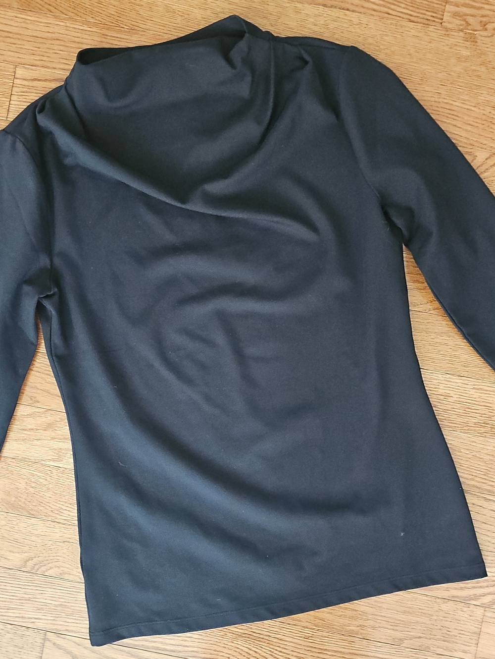 Ann Taylor Mock Neck Long Sleeve Top